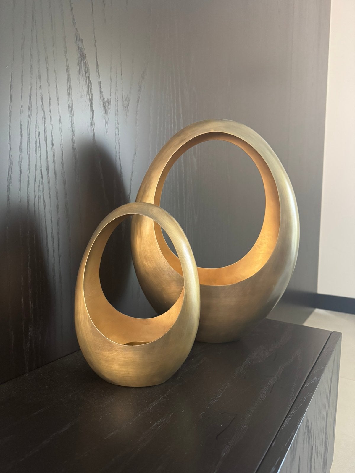 Richmond Interiors decoratie set goud – 46 & 28 cm, Ophalen of Verzenden, Nieuw, Goud