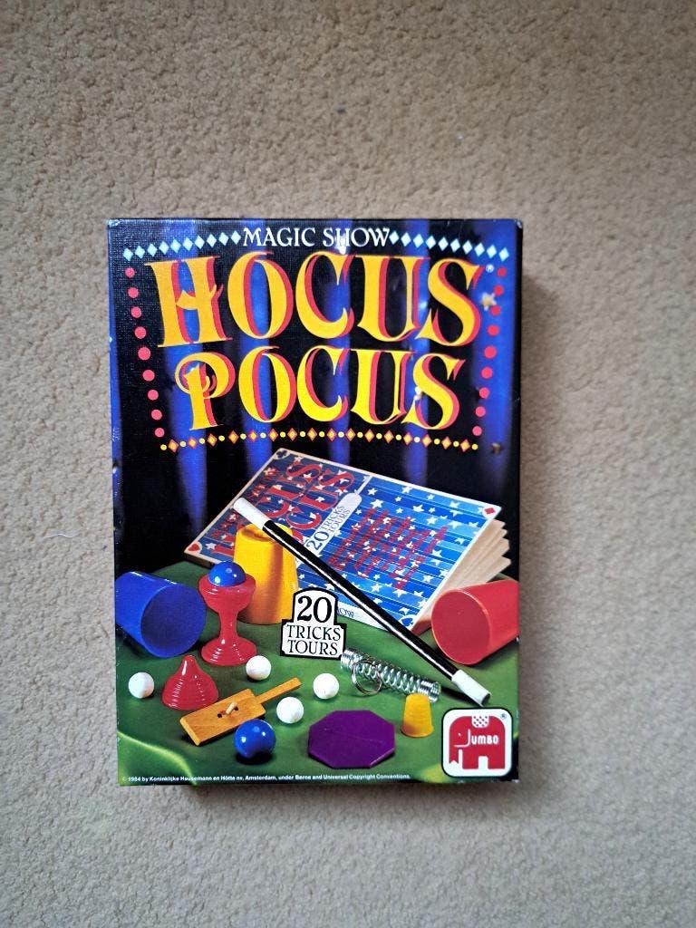 kinder goochelset Hocus Pocus, compleet,  ZGAN vanaf 8jr, Ophalen of Verzenden, Zo goed als nieuw, Ontdekken