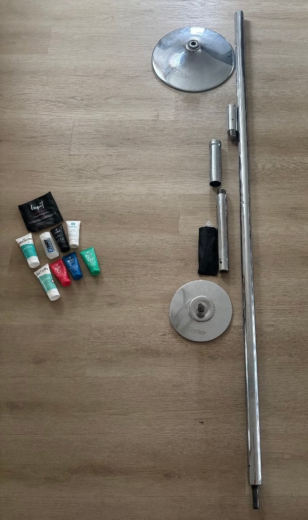 Pole Dance Pole + FREE Grip Products – €80, Ophalen, Zo goed als nieuw, Overige typen