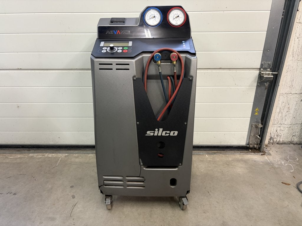 Silco R134A airco vul station / airco vul machine / apparaat, Auto diversen, Autogereedschap, Gebruikt, Ophalen of Verzenden