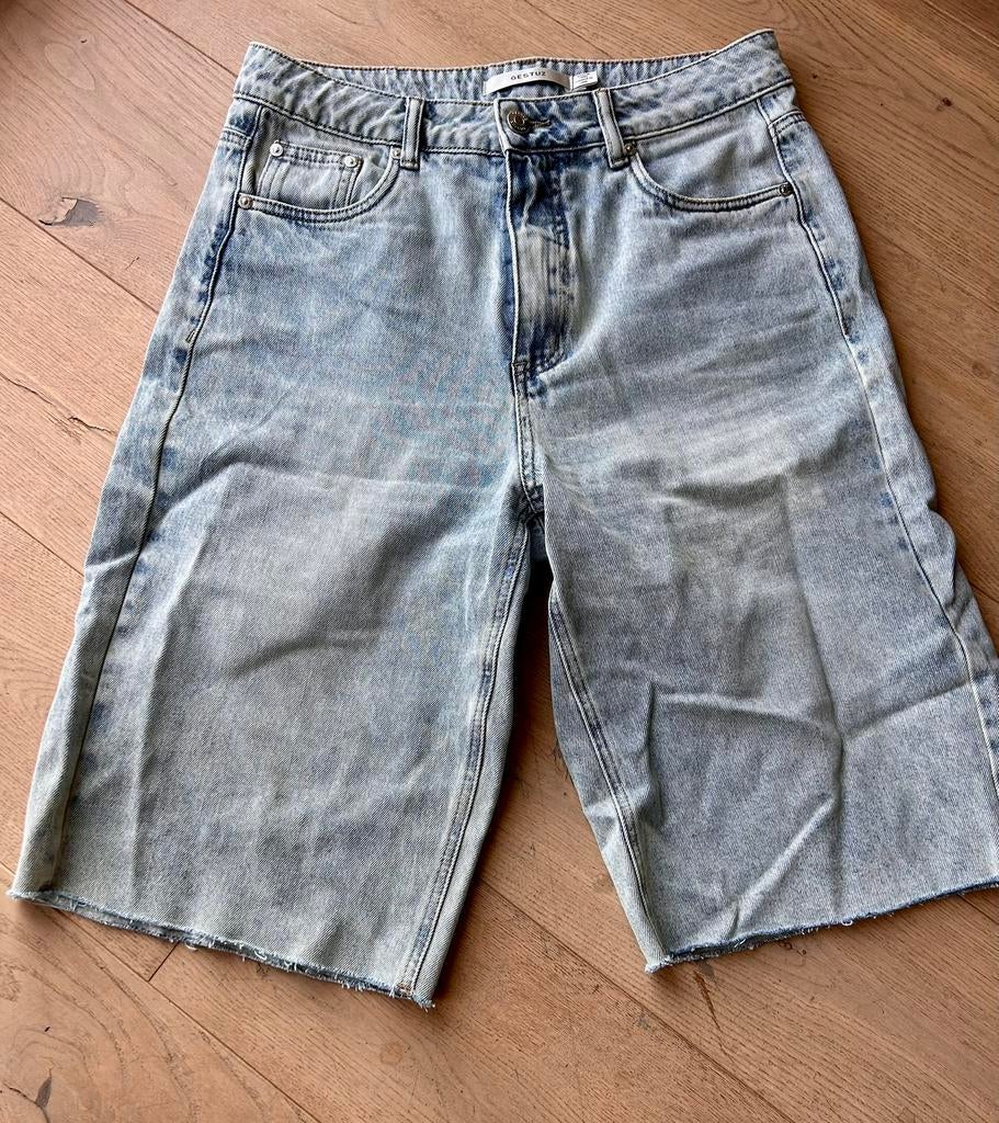 Gestuz GZasher Long Short, mt 30, Verzenden, Zo goed als nieuw, Blauw, W30 - W32 (confectie 38/40)