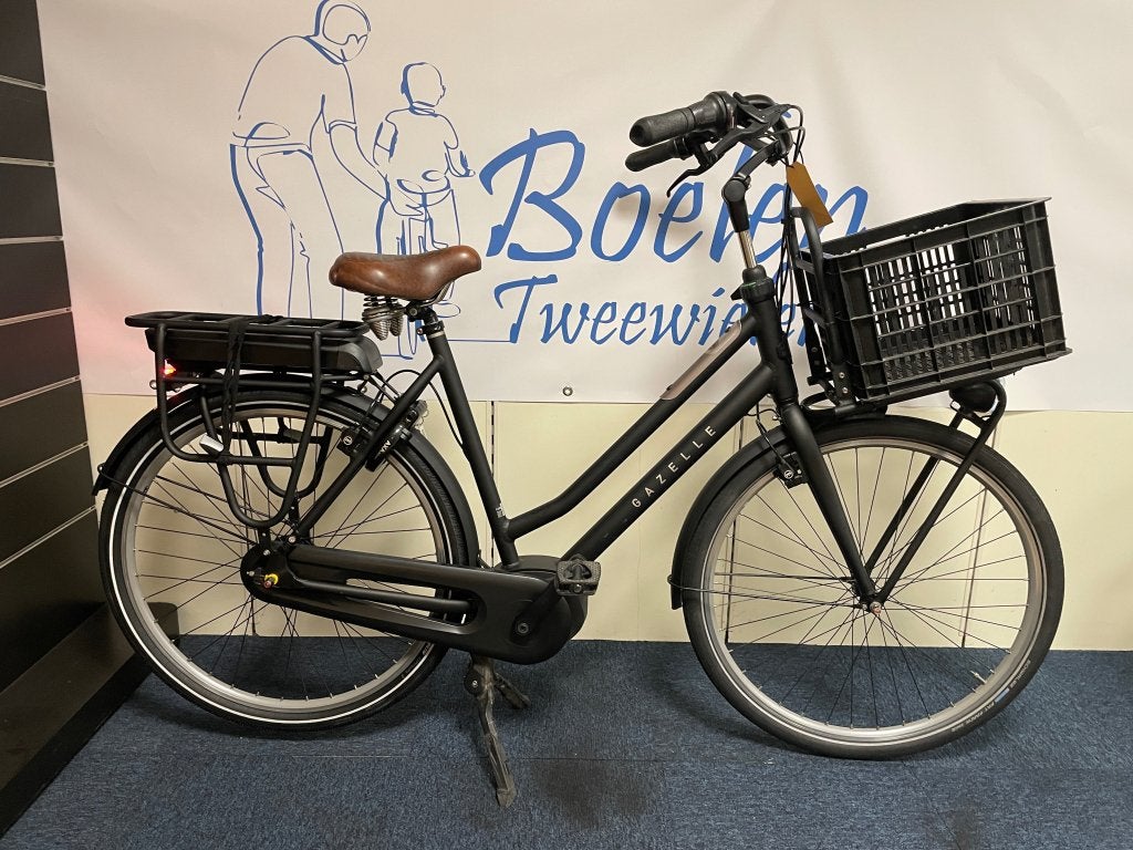 Gazelle Heavy Duty E-Bike HMB 28/59cm C7 Mat Zwart Bosch 500, Gazelle, Velgrem, Versnellingen, Niet ingevuld