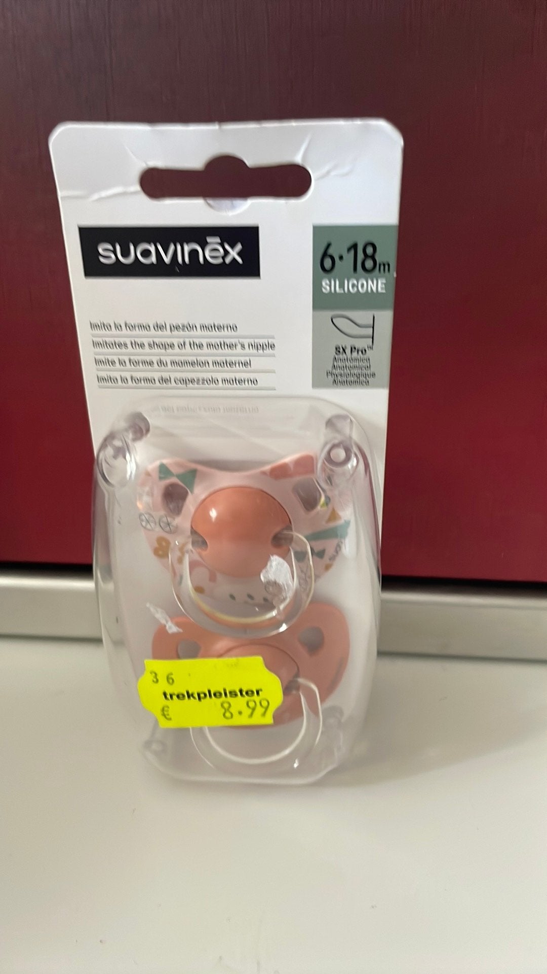 Fopspeen van Suavinex, Ophalen of Verzenden, Nieuw, Overige typen, Overige merken