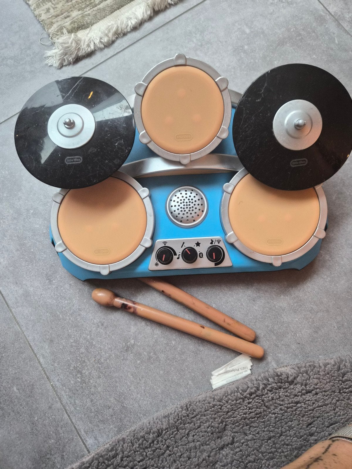 Little Tikes Elektronisch Drumstel voor Kinderen, Ophalen of Verzenden, Gebruikt, Overige typen, Met geluid