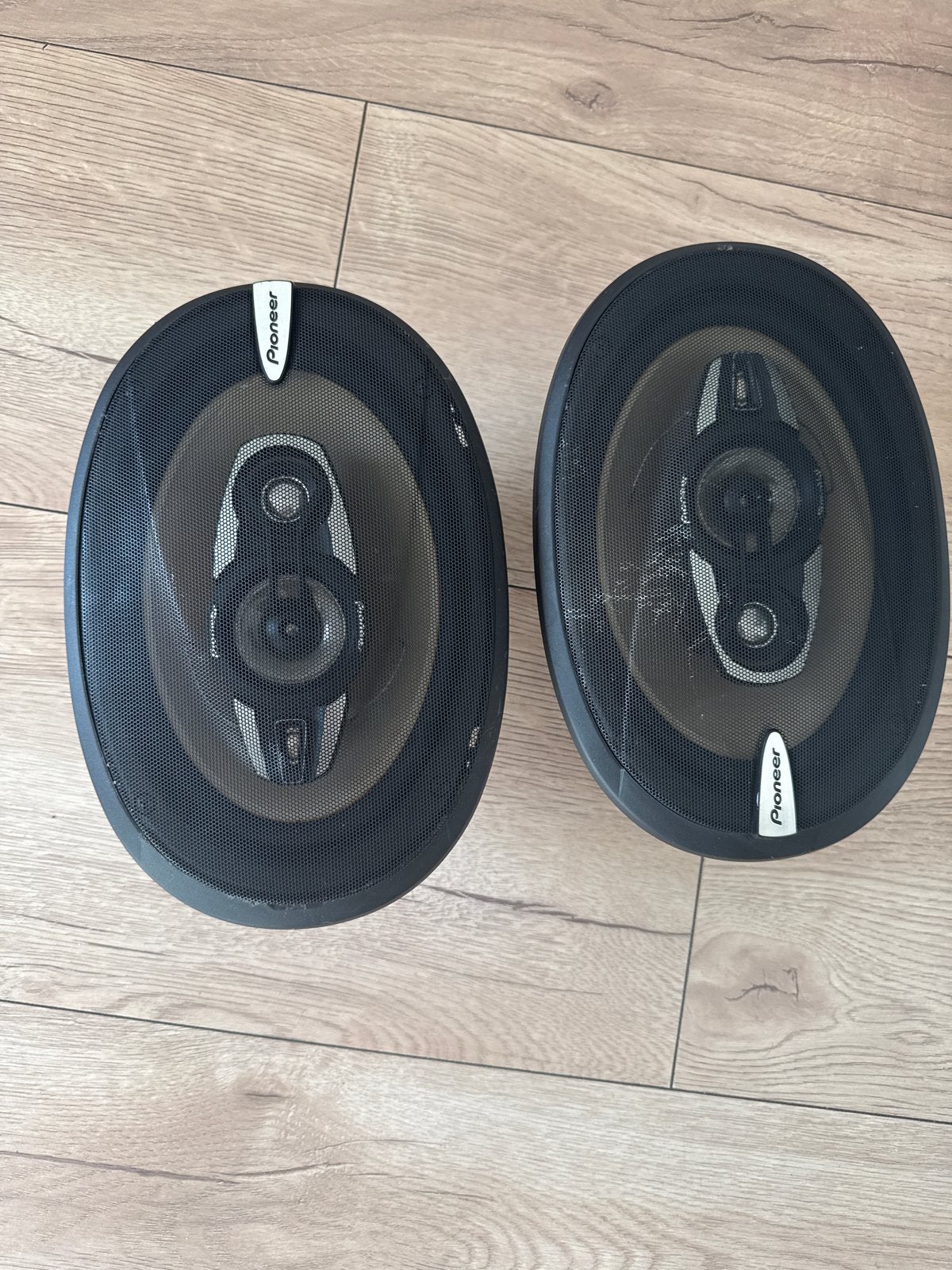 Pioneer Speakers - Ovaal - Gebruikt, Auto diversen, Autospeakers, Ophalen of Verzenden, Gebruikt