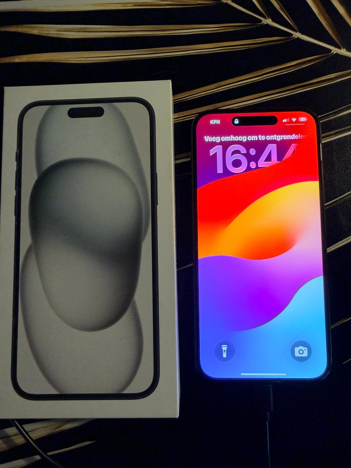 Iphone 15 plus 128GB, 80 %, Zwart, Ophalen of Verzenden, IPhone 15 Plus