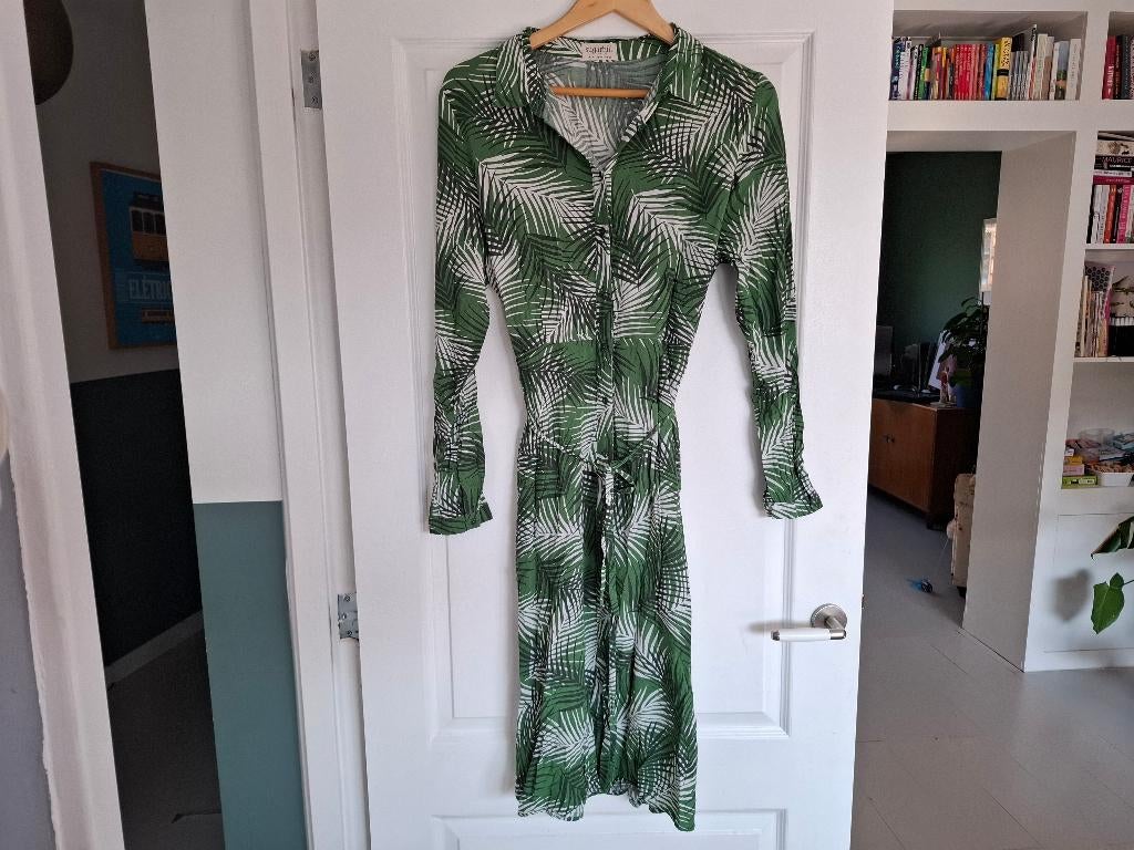 Groene jurk Sugarhill Brighton, maat 44, Kleding | Dames, Maat 42/44 (L), Sugarhill Brighton, Ophalen of Verzenden, Zo goed als nieuw
