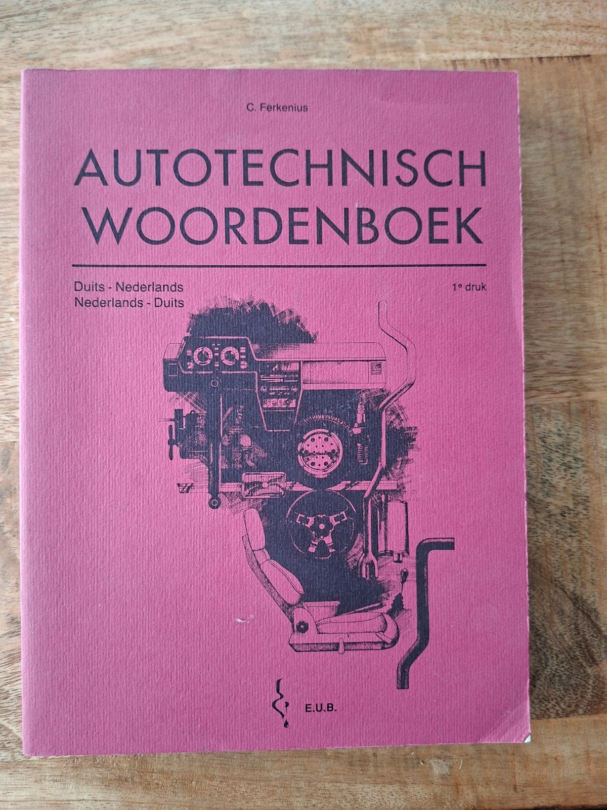 Autotechnisch Woordenboek - Duits/Nederlands, Ophalen of Verzenden, Zo goed als nieuw