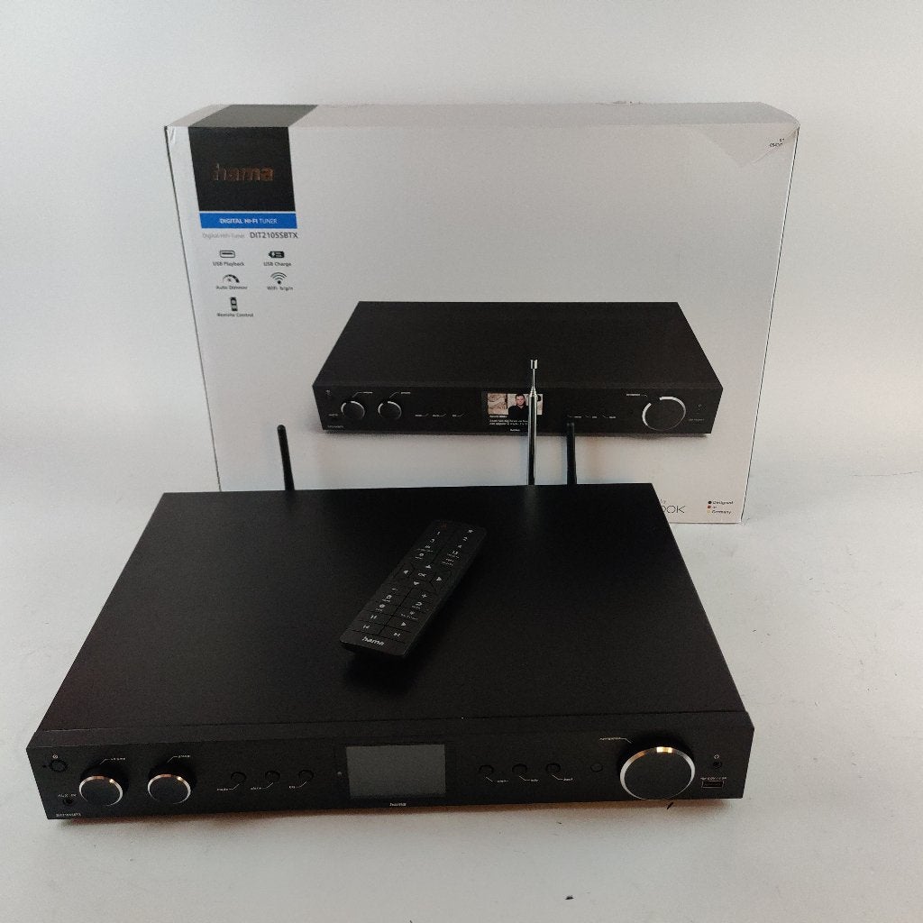 Hama digital Hi-Fi Tuner DIT2105SBTX || Nu voor € 169.99, Audio, Tv en Foto, Gebruikt, Ophalen of Verzenden, X, X
