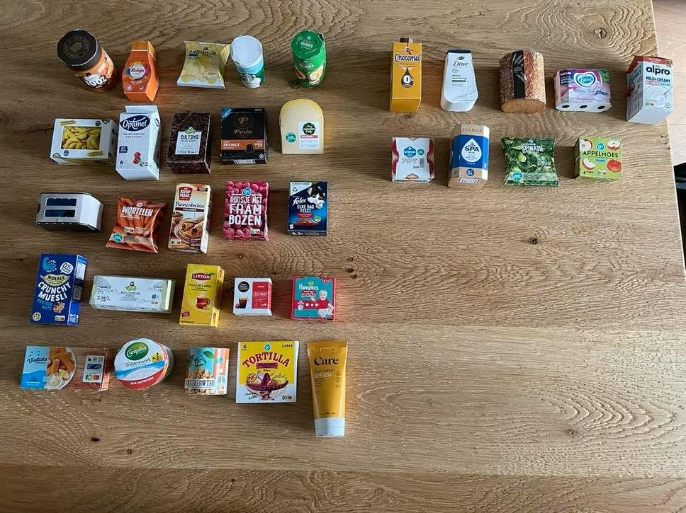 Alle 40 mini boodschappen AH supermarkt (Albert Heijn actie), Verzamelen, Supermarktacties, Albert Heijn, Ophalen of Verzenden