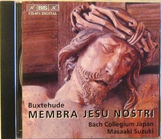 Buxtehude membra Jesu Nostri Masaaki Suzuki CD, Cd's en Dvd's, Gebruikt, Ophalen of Verzenden, Orkest of Ballet, Barok