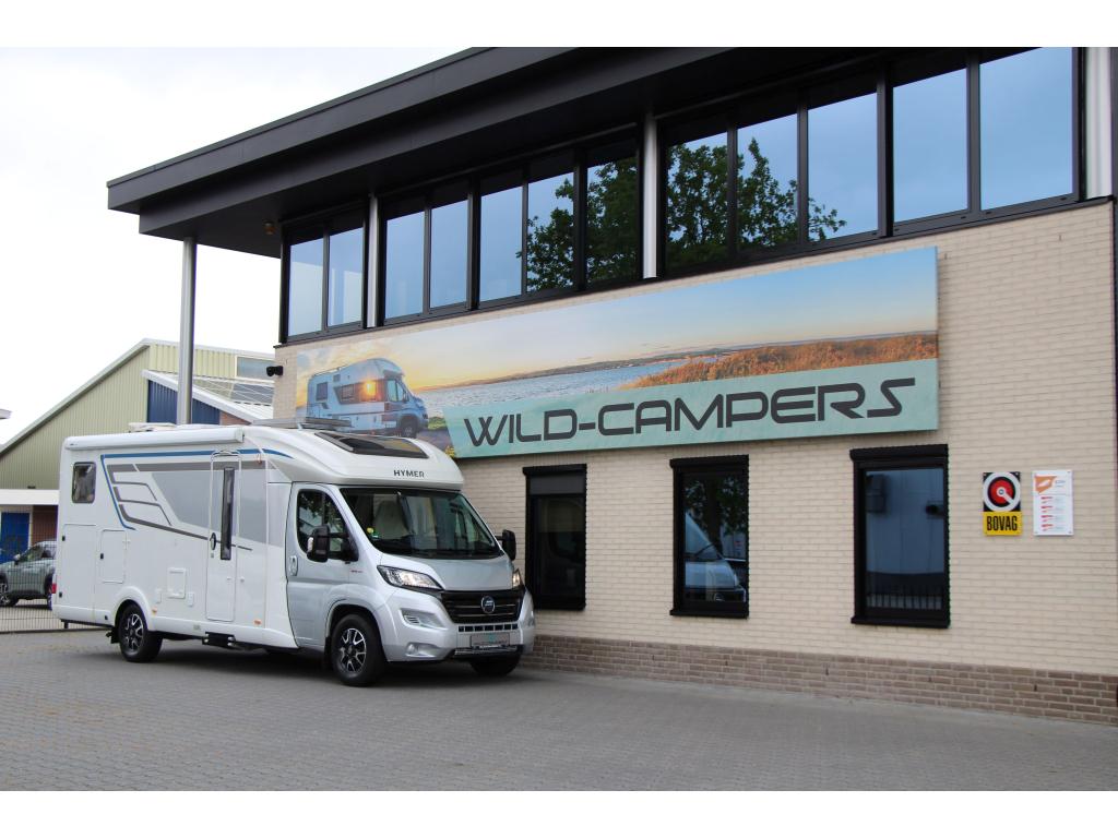 Hymer Tramp 588 SL - 150PK EURO 6 - ENKELE BEDDEN - 44.547KM, Caravans en Kamperen, Airbags, Winterisolatie, Ringverwarming, Fiat