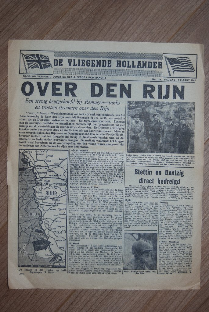Vliegende Hollander 1945, Verzamelen, Militaria | Tweede Wereldoorlog, Ophalen of Verzenden, Luchtmacht, Nederland, Boek of Tijdschrift