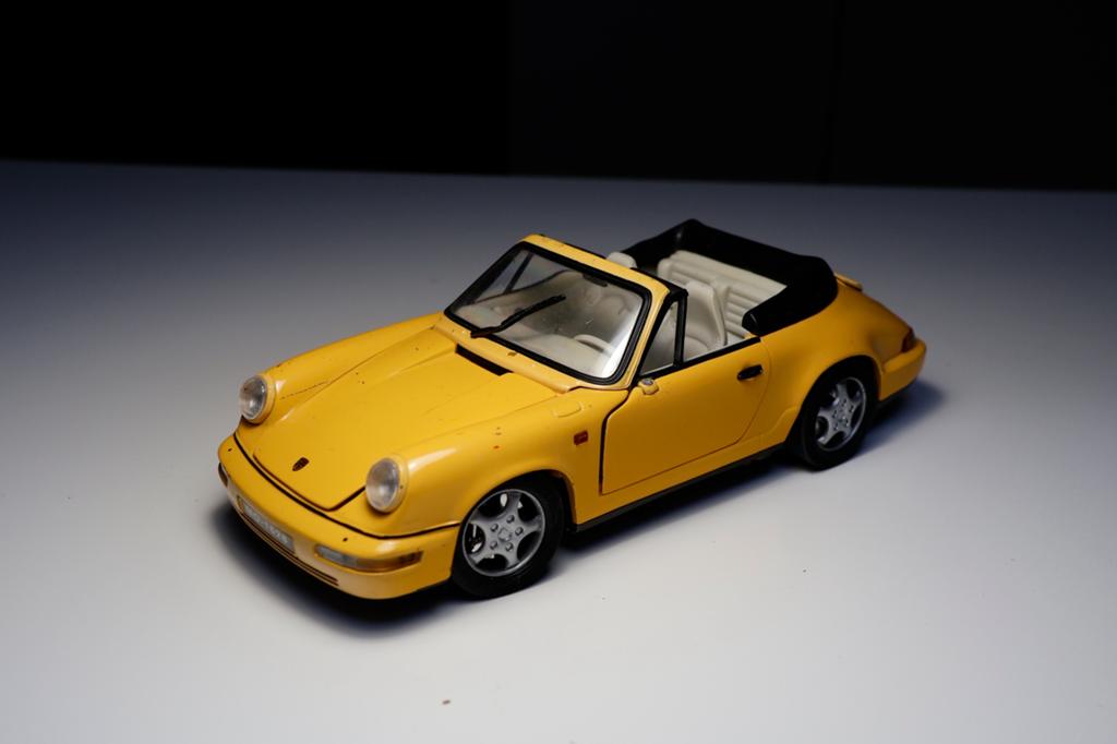 Anson - Porsche 911 Carrera Cabriolet - Schaal 1:18, Hobby en Vrije tijd, Modelauto's | 1:18, Verzenden, Gebruikt, Auto, Anson