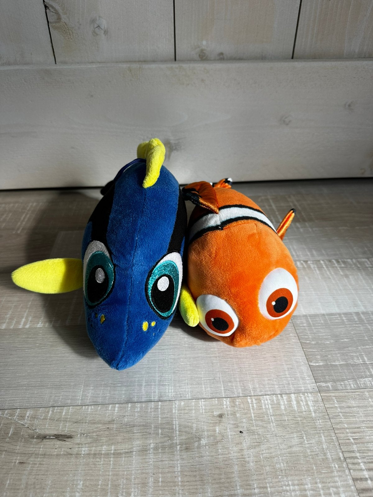 2 Knuffels Dory en Nemo, Gebruikt, Overige merken, Overige karakters, Overige typen