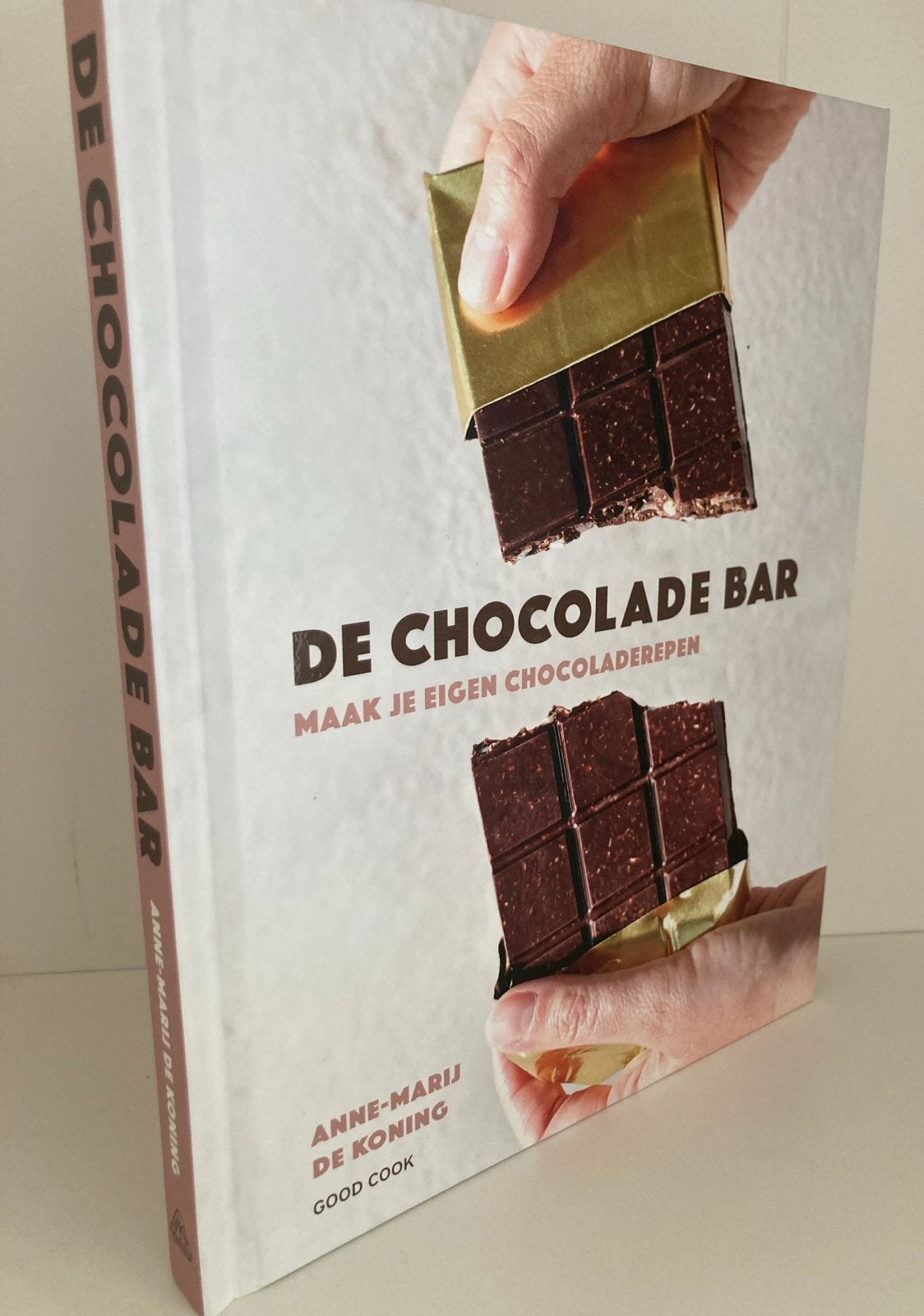 De Chocolade Bar - Maak je eigen chocoladerepen, Boeken, Kookboeken, Zo goed als nieuw, Taart, Gebak en Desserts, Overige gebieden