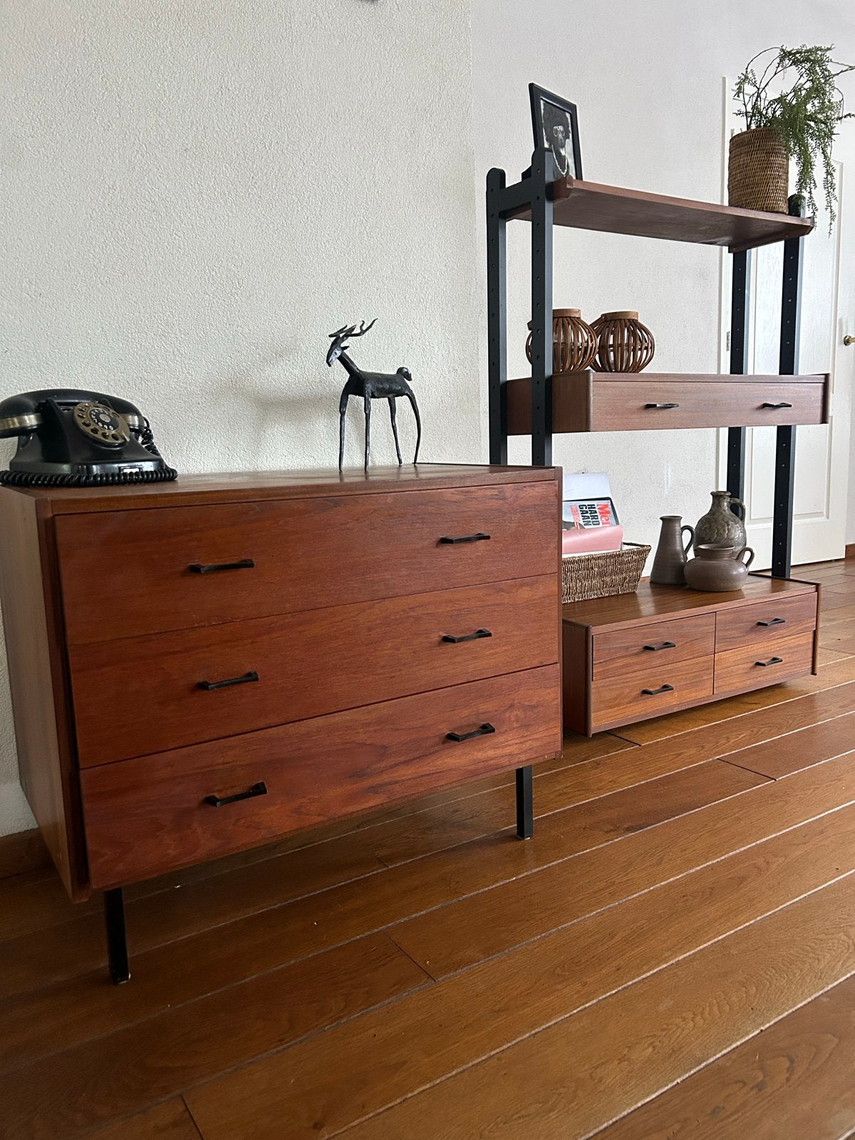 Vintage Toffe Simpla Lux wandsysteem  meubels kast, Ophalen