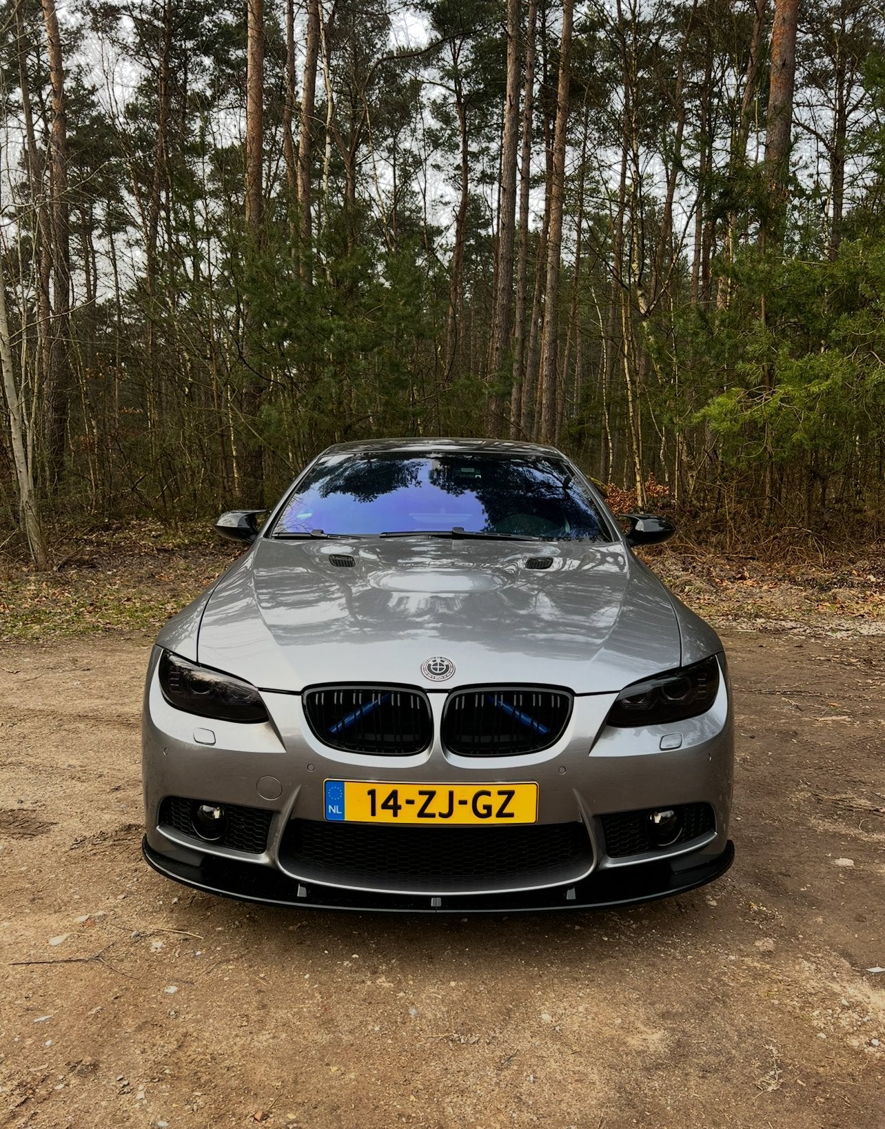 BMW 3-Serie 2.0 I 320 Coupe e92 AUT 2008 Grijs, Auto's, Automaat, 1995 cc, Zwart, 4 cilinders