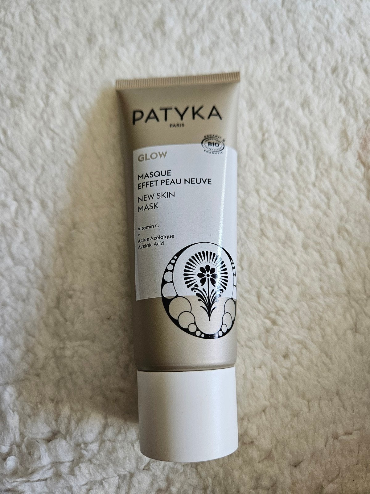 2 x patyka glow new skin masker 50 ml, Verzenden, Nieuw, Gehele gezicht, Verzorging