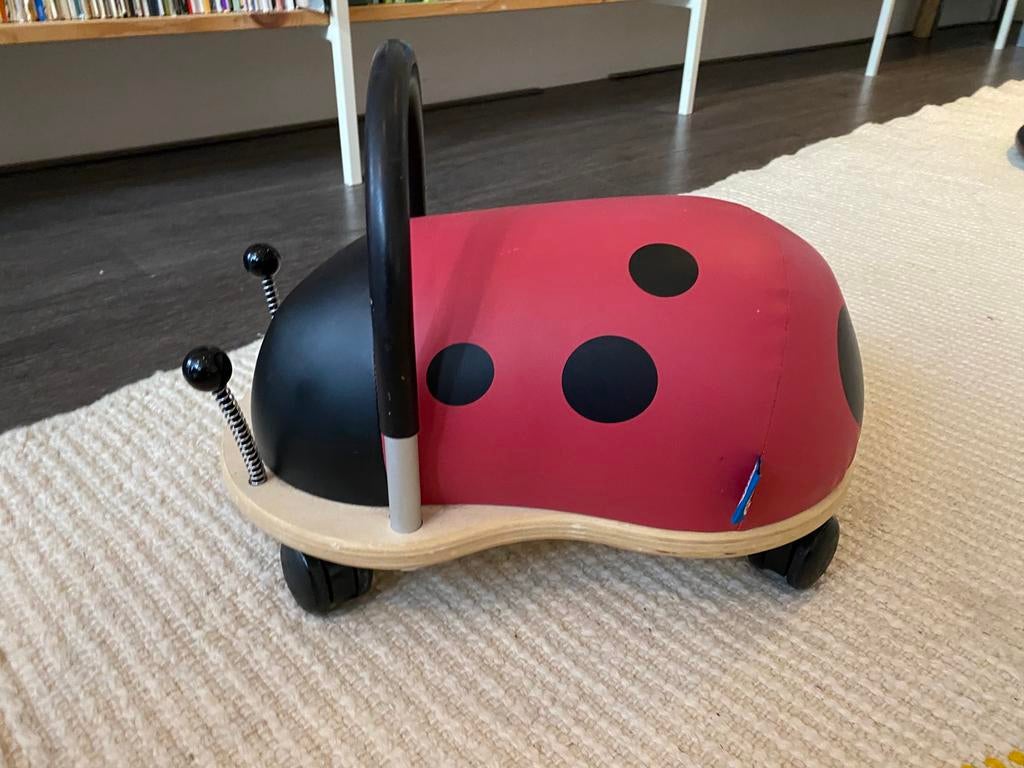 Wheelybug lieveheersbeestje loopwagen, Ophalen of Verzenden, Zo goed als nieuw