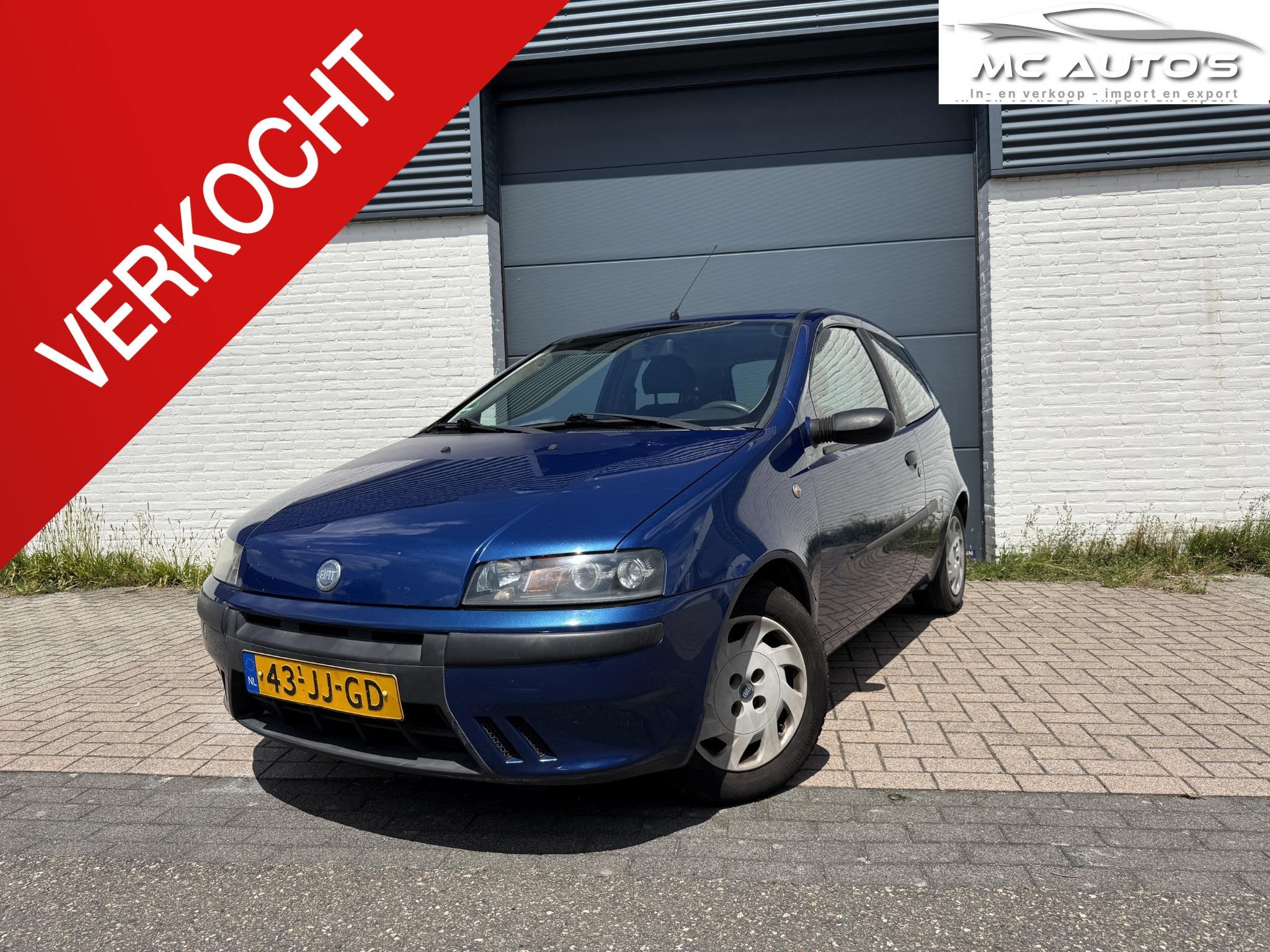 Fiat Punto 1.2 AUTOMAAT | nieuwe APK | ELX Speedgear, Auto's, Fiat, Gebruikt, 4 cilinders, Met garantie (alle), Origineel Nederlands