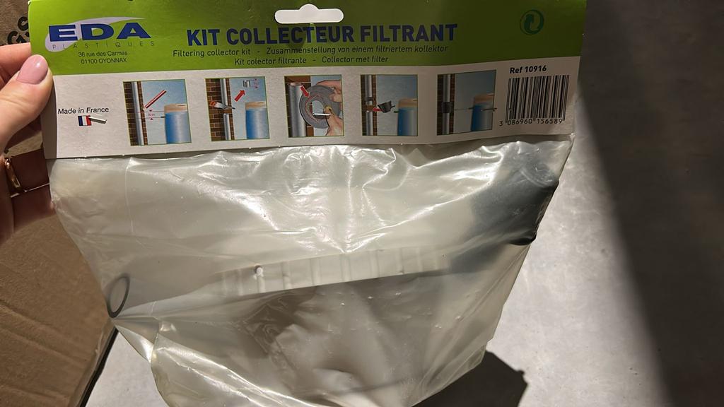 Partij collectors met filter voor regenpijp, Ophalen of Verzenden, Nieuw, Overige typen