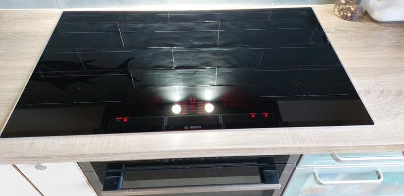 Bosch inductie kookplaat 90 cm 5 zone PXX975DC1E flex zgan, Witgoed en Apparatuur, Kookplaten, Ophalen of Verzenden, Zo goed als nieuw
