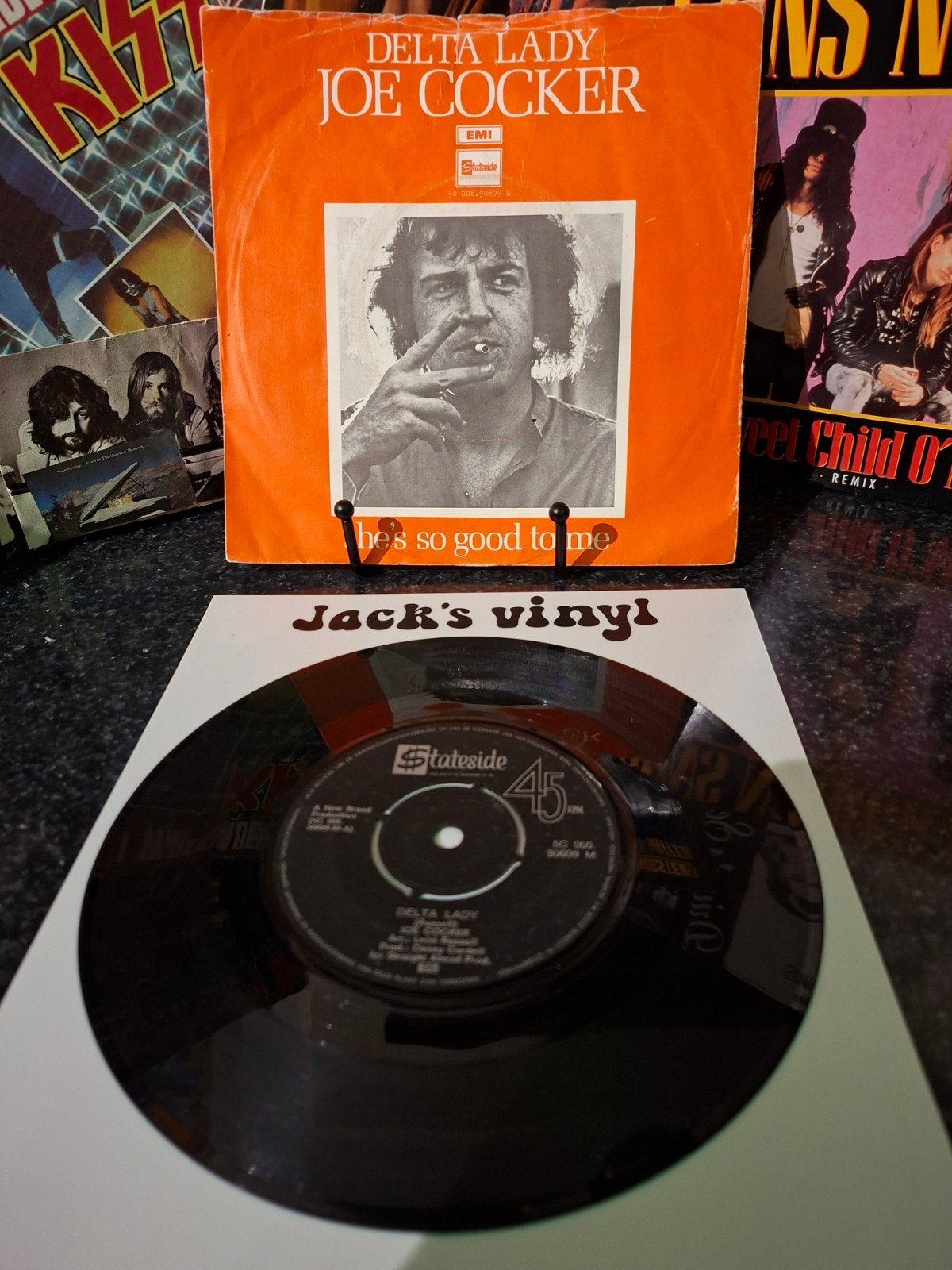 Joe Cocker - Delta Lady / He's So Good To Me 1969, Rock, Gebruikt, 7 inch, Ophalen of Verzenden