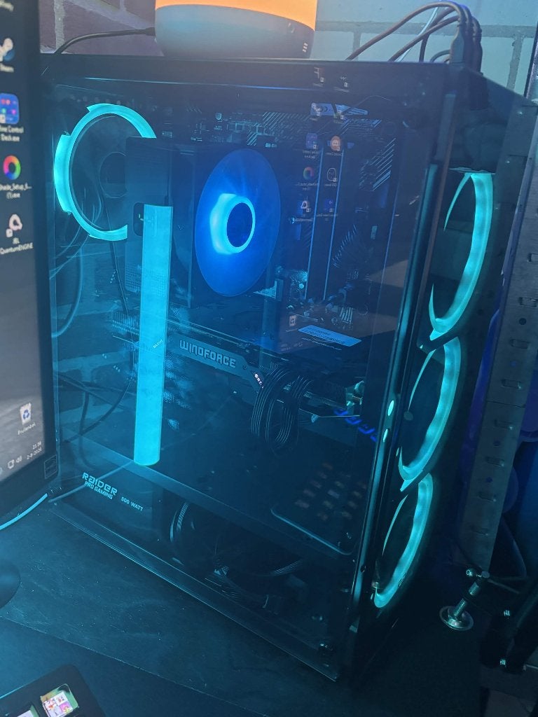 gaming pc, Computers en Software, Desktop Pc's, Ophalen, Zo goed als nieuw, Gaming, SSD