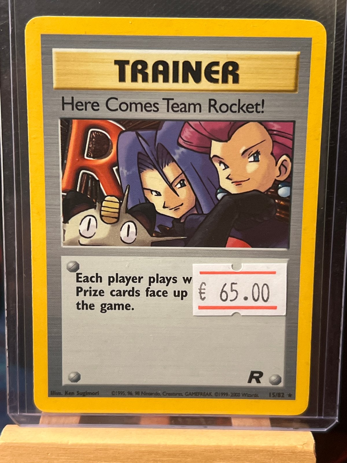 Holo Pokemon Trainer Kaart - Here Comes Team Rocket!, Hobby en Vrije tijd, Verzamelkaartspellen | Pokémon, Ophalen of Verzenden