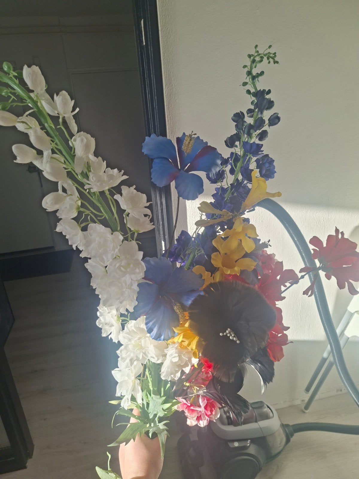 zijde bloemen, Huis en Inrichting, Ophalen, Zo goed als nieuw
