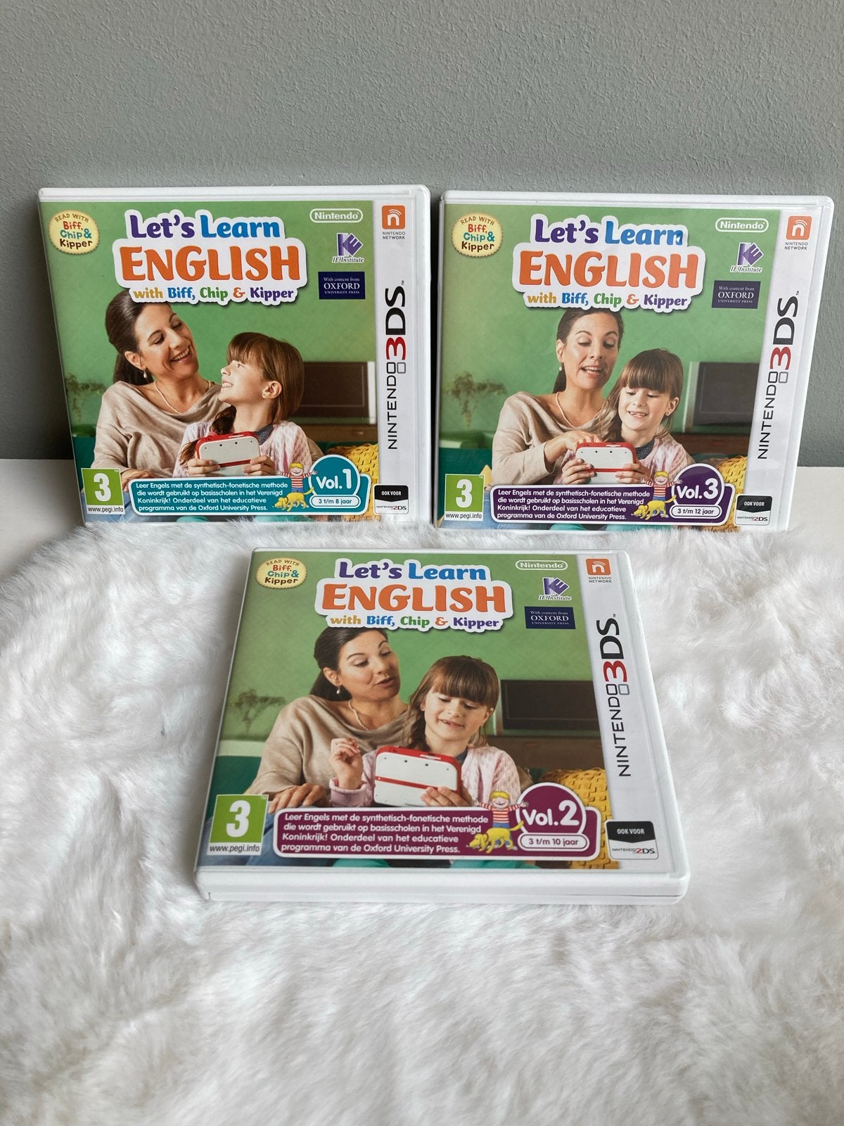 Let's Learn English with Biff, Chip & Kipper (Vol. 1, 2, 3), Puzzel en Educatief, 1 speler, Ophalen of Verzenden, Zo goed als nieuw