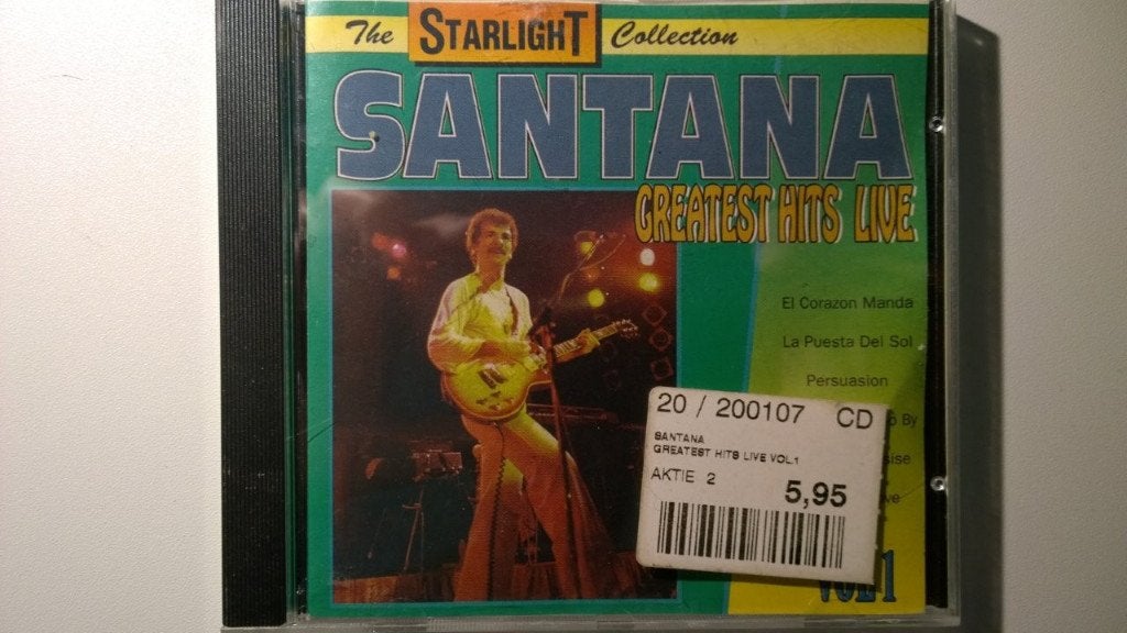 Santana - Greatest Hits Live Vol 1, Cd's en Dvd's, Cd's | Rock, Zo goed als nieuw, Poprock, Ophalen of Verzenden