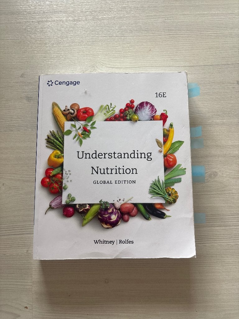 Understanding Nutrition, Gelezen, Beta, HBO, Whitney | Rolfes