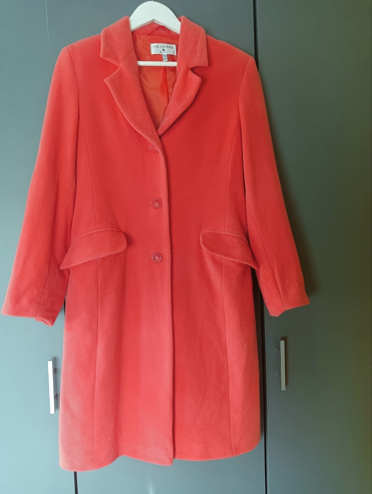Winterjas mt S van Rick Cardona , oranje, Kleding | Dames, Jassen | Winter, Oranje, Ophalen of Verzenden, Maat 36 (S), Gedragen