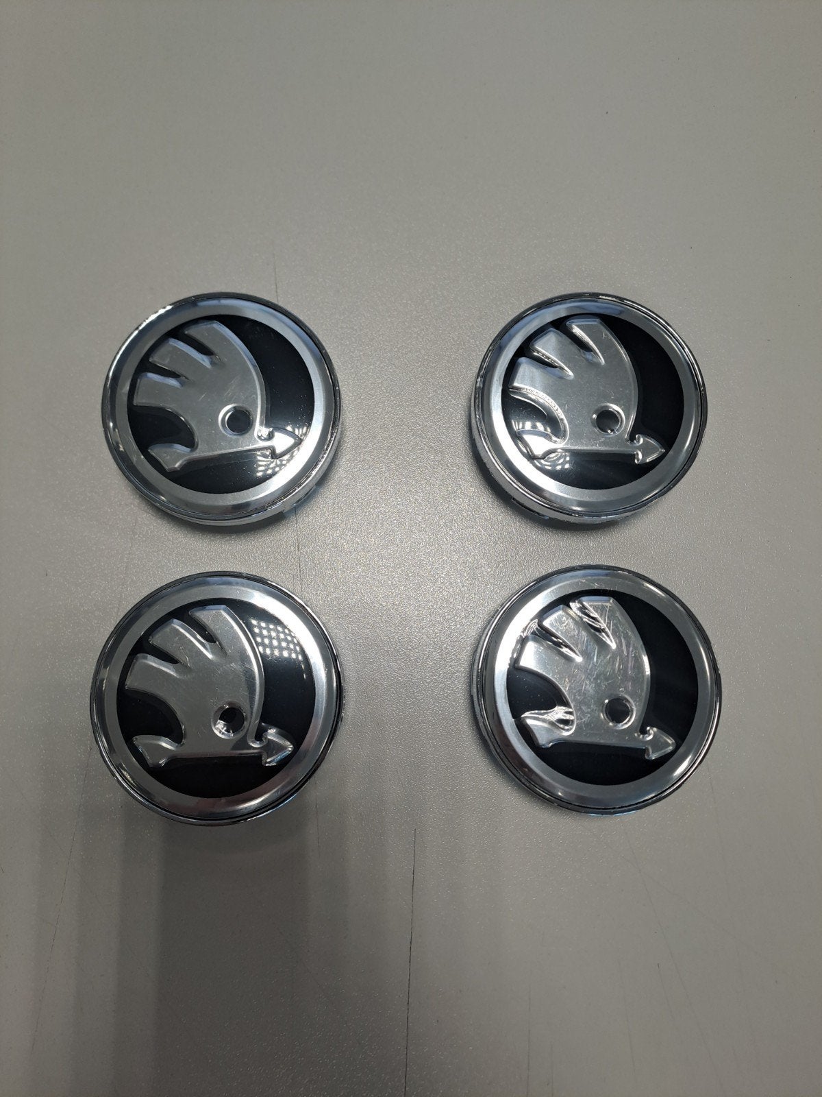 Skoda Naafdoppen 60mm - 2 sets beschikbaar, Ophalen of Verzenden, Nieuw