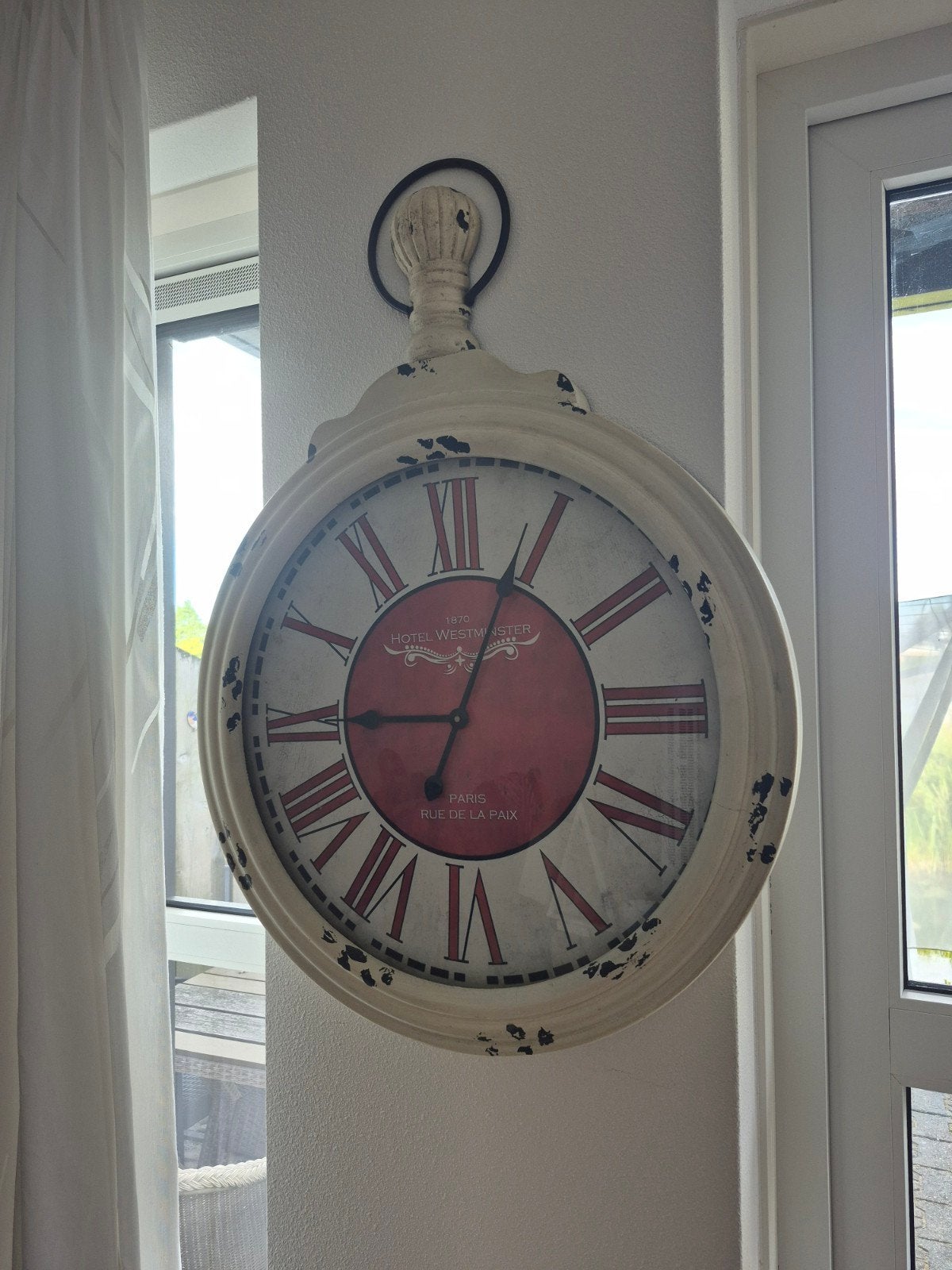 klok, Ophalen, Zo goed als nieuw, Wandklok