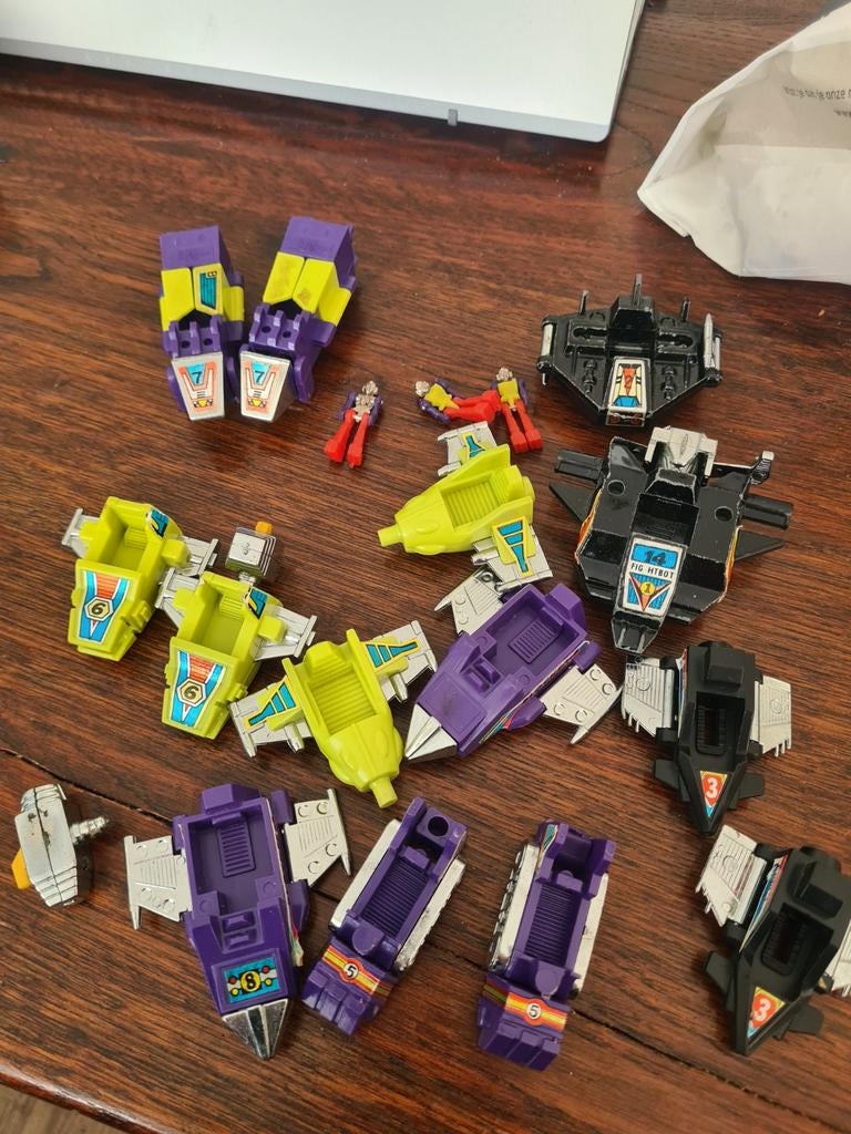 Diaclone 1983 Multi-Force GATS BLOCKER - Incompleet, Ophalen of Verzenden, Gebruikt, Jongen of Meisje