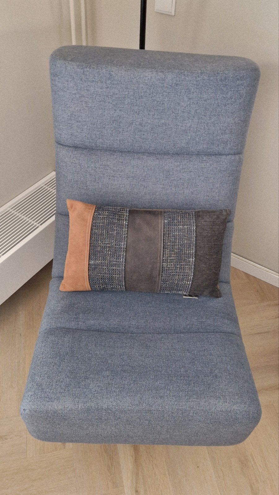 Luxe draai fauteuil, ZEER GOEDE STAAT! Terugdraaifunctie, Ophalen, 75 tot 100 cm, Zo goed als nieuw, Stof