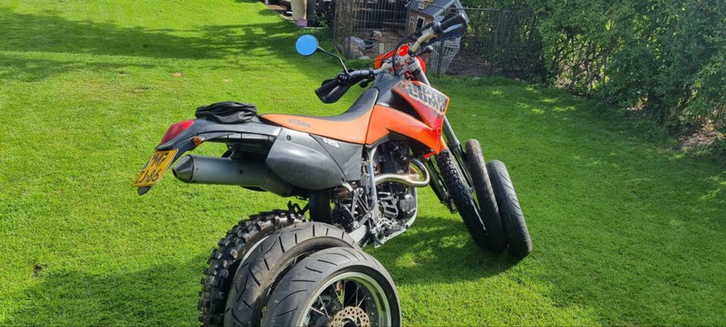 KTM Super Competition LC4 met Banden en Velgen Set, Motoren, Ophalen of Verzenden, Gebruikt