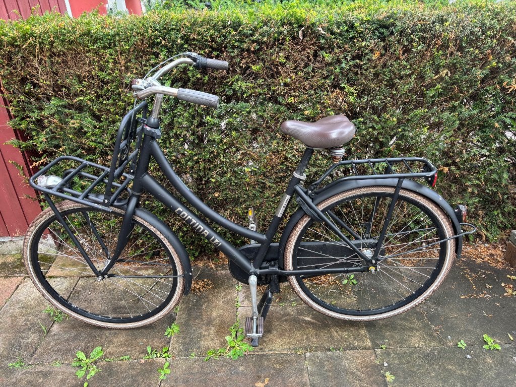 Cortina U4 omafiets, Fietsen en Brommers, Ophalen, Terugtraprem, Gebruikt, Versnellingen