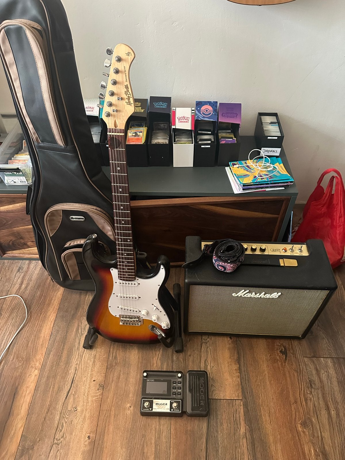Harley benton en marshall buizenversterker set, Muziek en Instrumenten, Ophalen, Gebruikt, Marshall