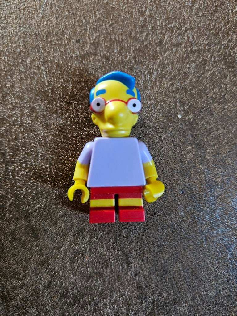 Lego The Simpsons Minifiguur Milhouse Van Houten, Inclusief minifiguren, Lego, Ophalen of Verzenden, Zo goed als nieuw