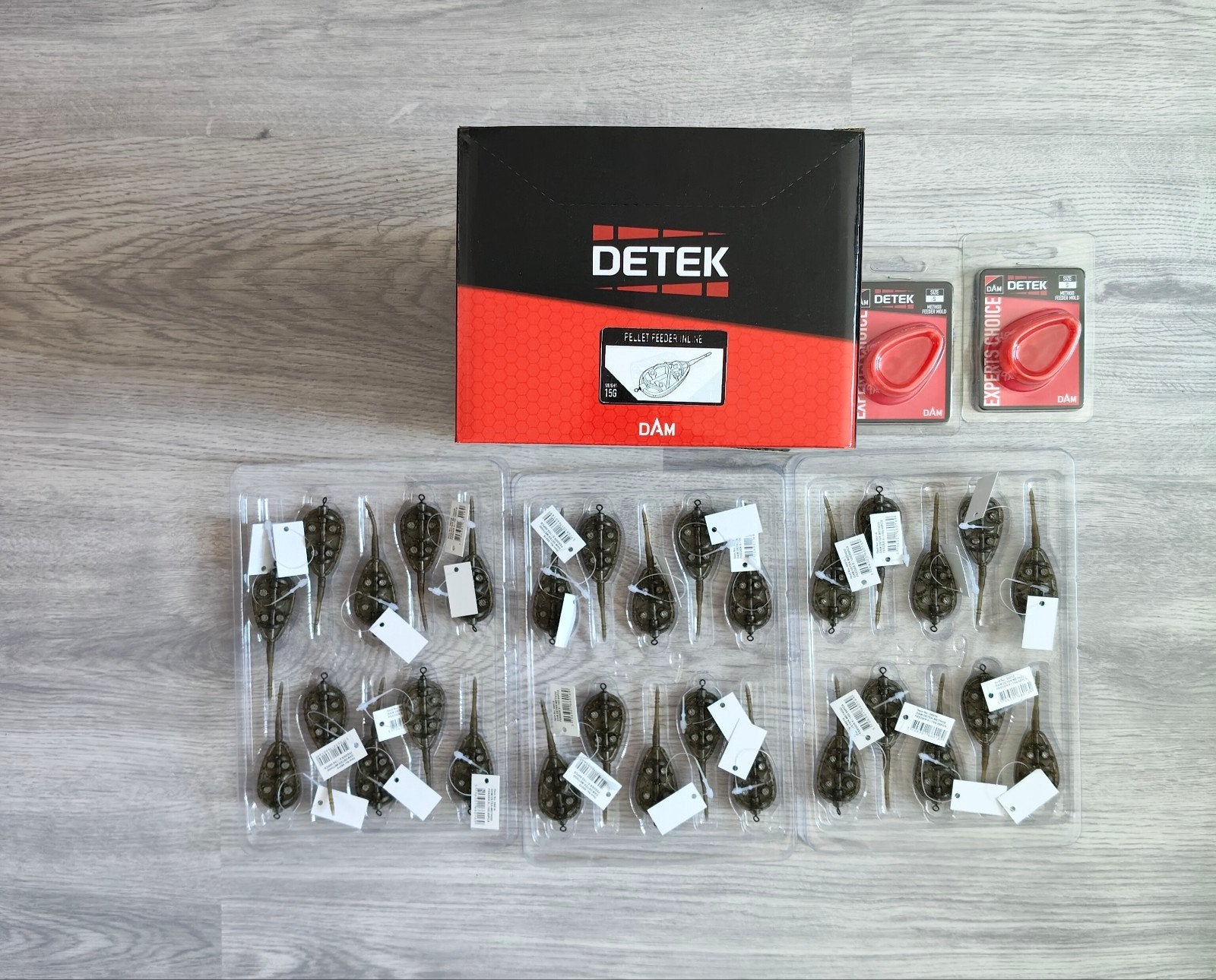 Partij 30 x stuks Dam Detek Methode Feeder inline 15 gram, Verzenden, Nieuw