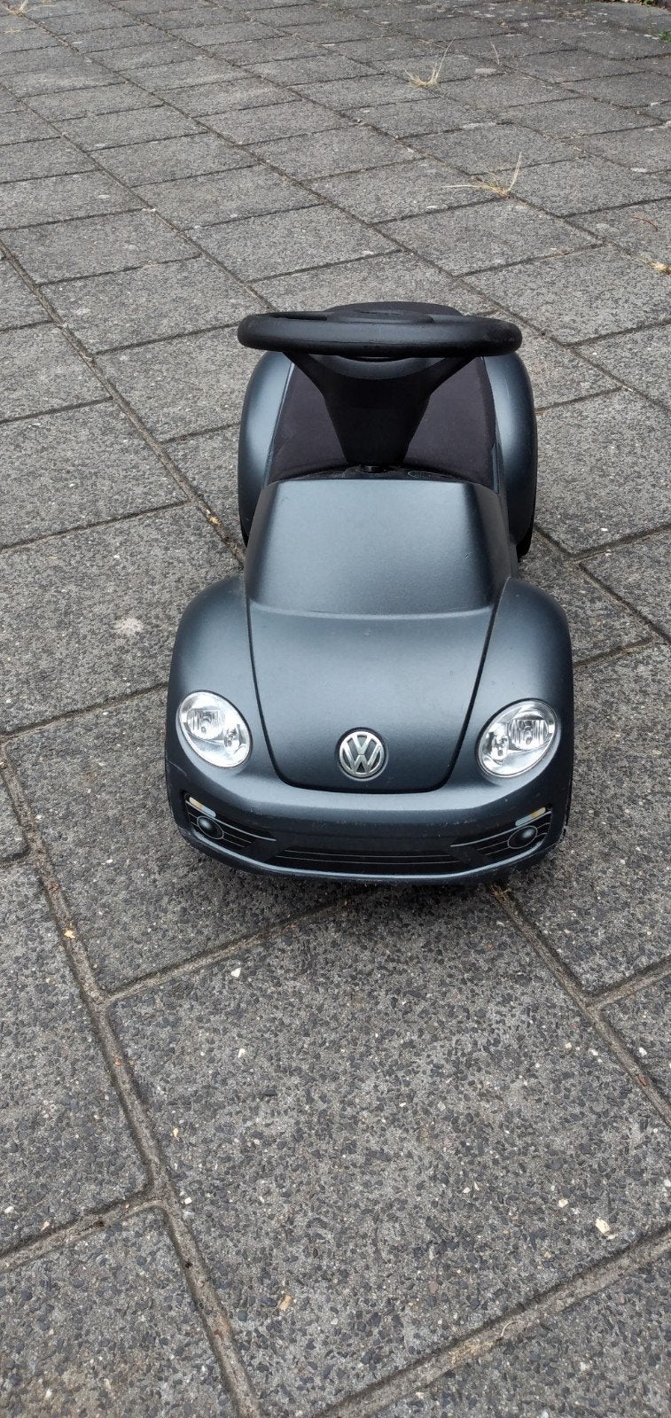 Loopauto VW Beetle grijsp, Ophalen of Verzenden, Zo goed als nieuw