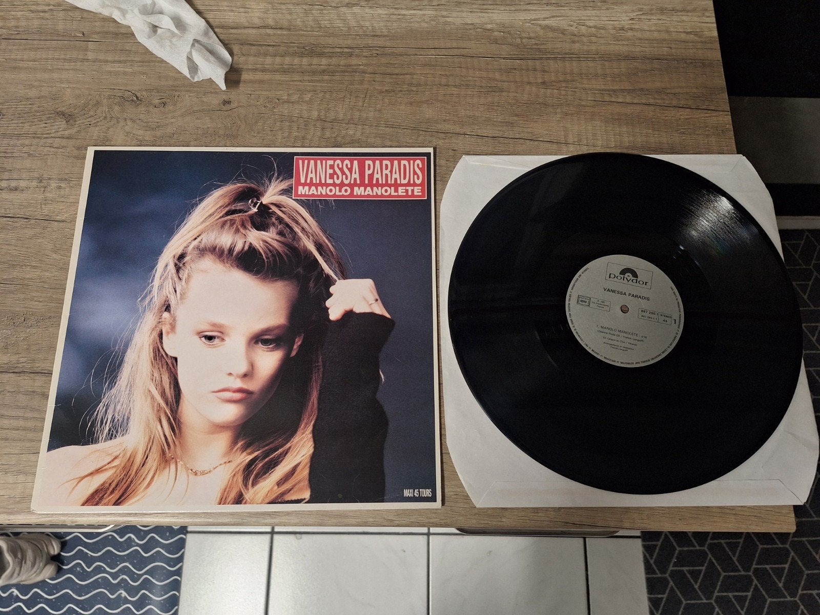 Vanessa Paradis - Manolo Manolete (Vinyl Single), Ophalen of Verzenden, Gebruikt, Single, Chanson