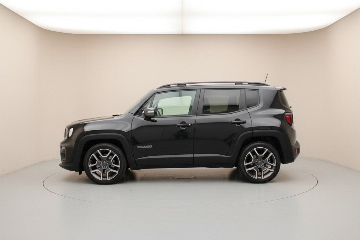 Jeep Renegade 1.3T Limited NL-AUTO NAP CAMERA AUTOMAAT!, Dealer onderhouden, Gebruikt, 4 cilinders, Zwart