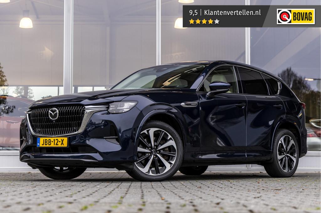 Mazda CX-60 2.5 e-SkyActiv PHEV Takumi | Pano | BOSE, Auto's, Mazda, Bedrijf, Te koop, CX-60, 360° camera, 4x4, ABS, Achteruitrijcamera