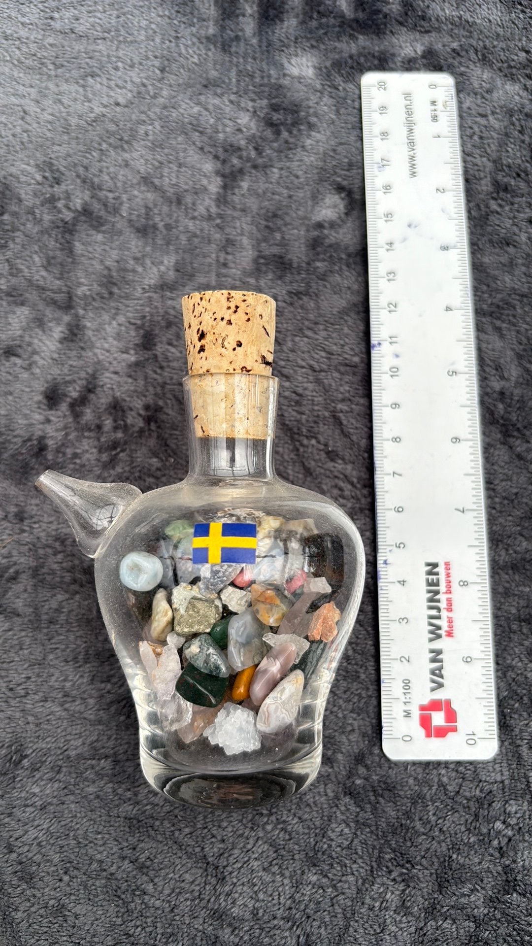 Kruikje edelstenen, Ophalen of Verzenden