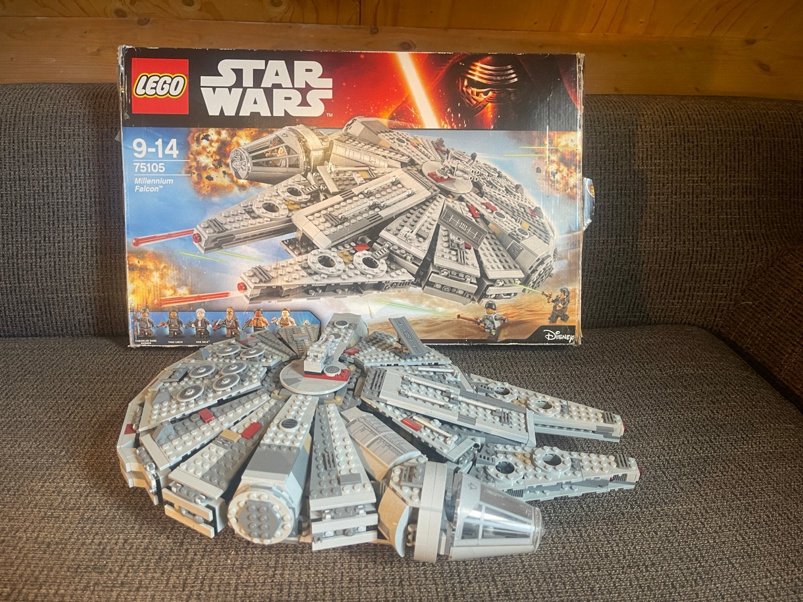 Lego Star Wars 75105 Millennium Falcon, Ophalen, Star Wars, Lego, Zo goed als nieuw